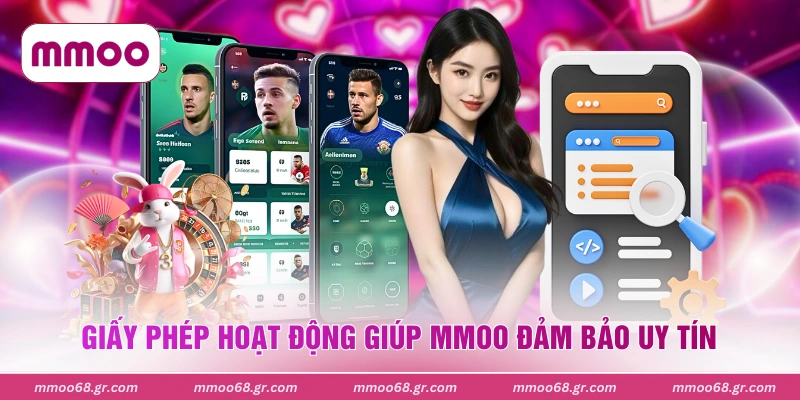 Giấy phép hoạt động giúp MMOO đảm bảo uy tín